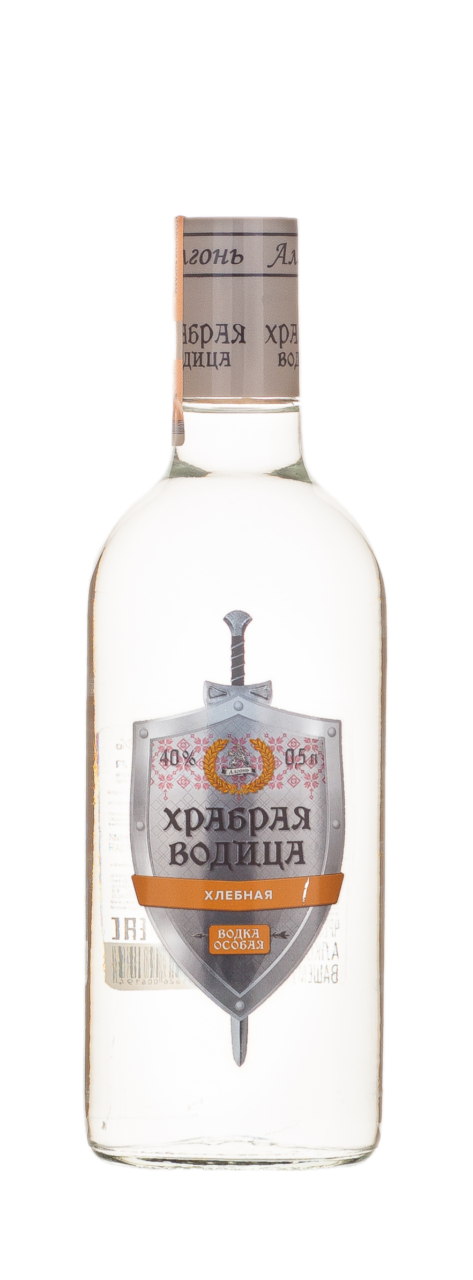 Водка «Храбрая водица Хлебная»