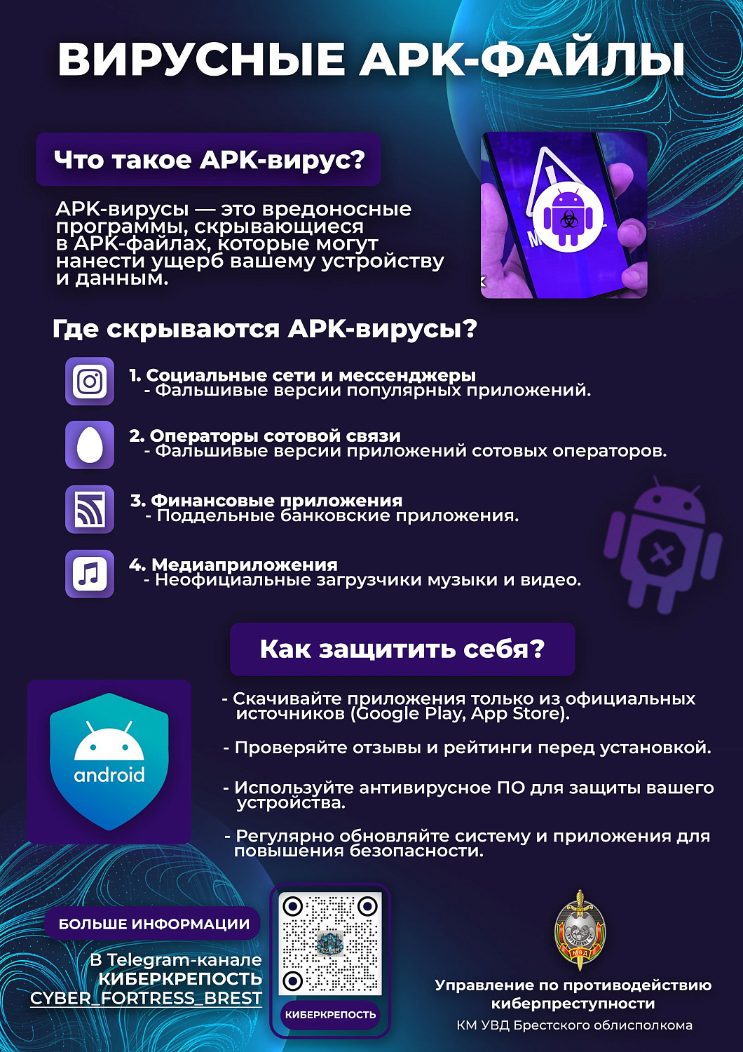 Профилактические материалы по противодействию киберпреступности и повышению цифровой грамотности населения